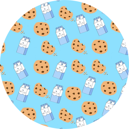 Cookies & Milk (Blue)